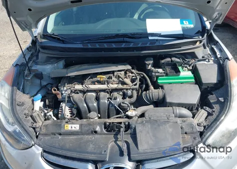 2013 Hyundai Elantra Limited z USA, uszkodzony, nr VIN 5NPDH4AE9DH260868